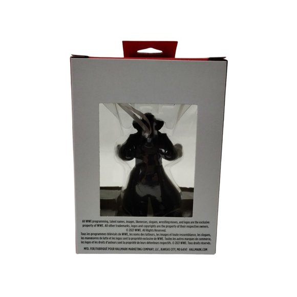 Hallmark Ornaments WWE Undertaker Christmas Tree Ornament (New) Wrestling - Picture 4 of 9
